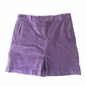 Brooks Brothers Purple Corduroy Skirt, Women's 4